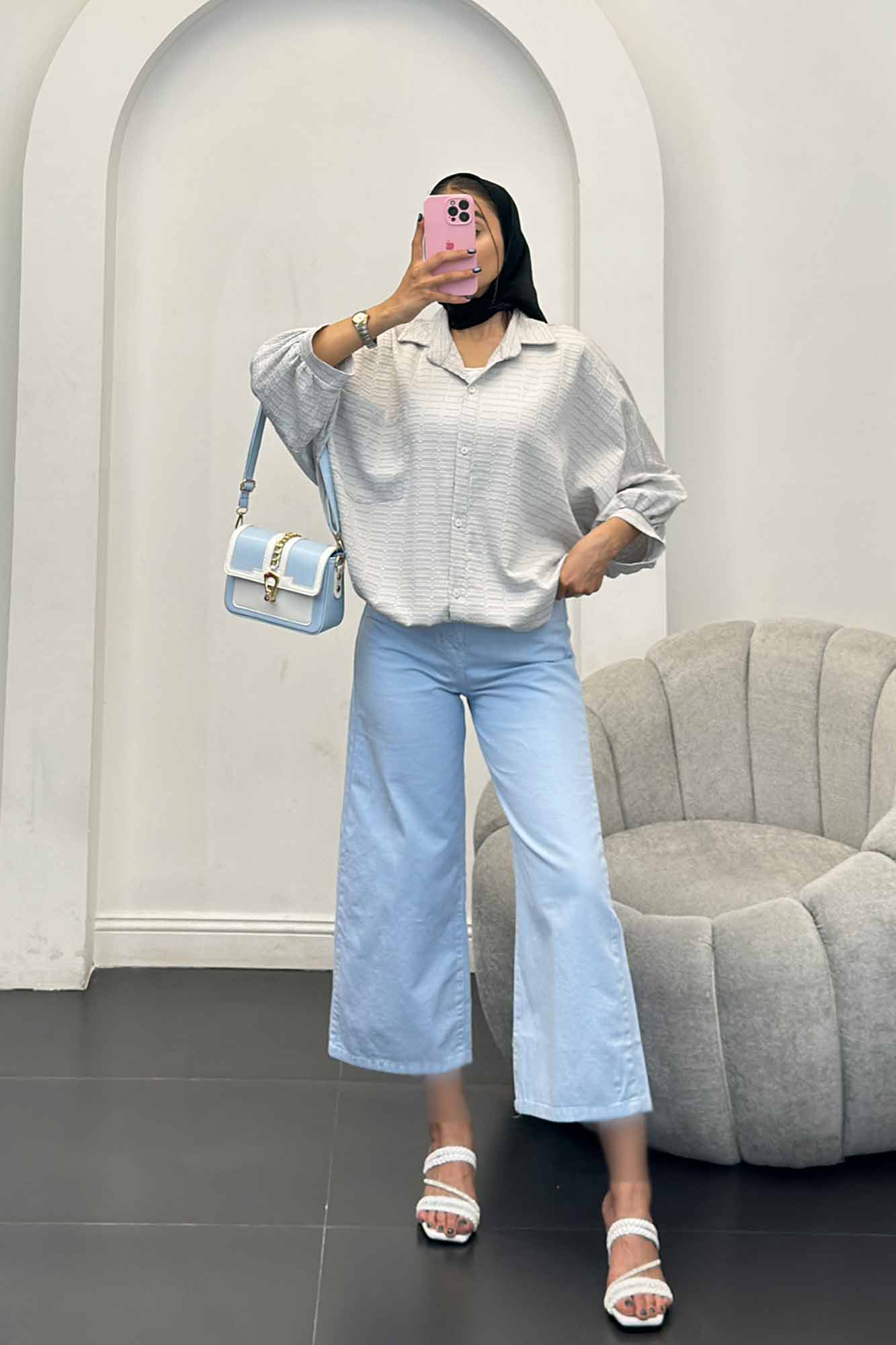 شومیز نوا پشت پیله منگوله دار