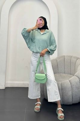 شومیز نوا پشت پیله منگوله دار