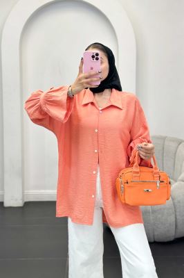 شومیز کرسپو آستین عروسکی