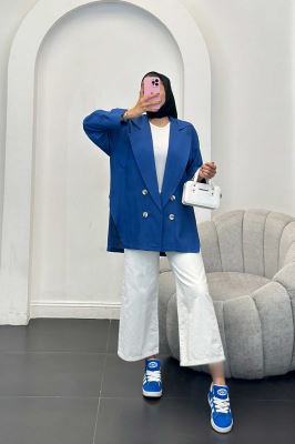 مانتو بابوس آستین پاکتی بغل چاکدار زیگما