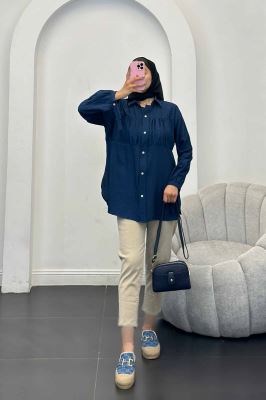 شومیز کرسپو سینه چین