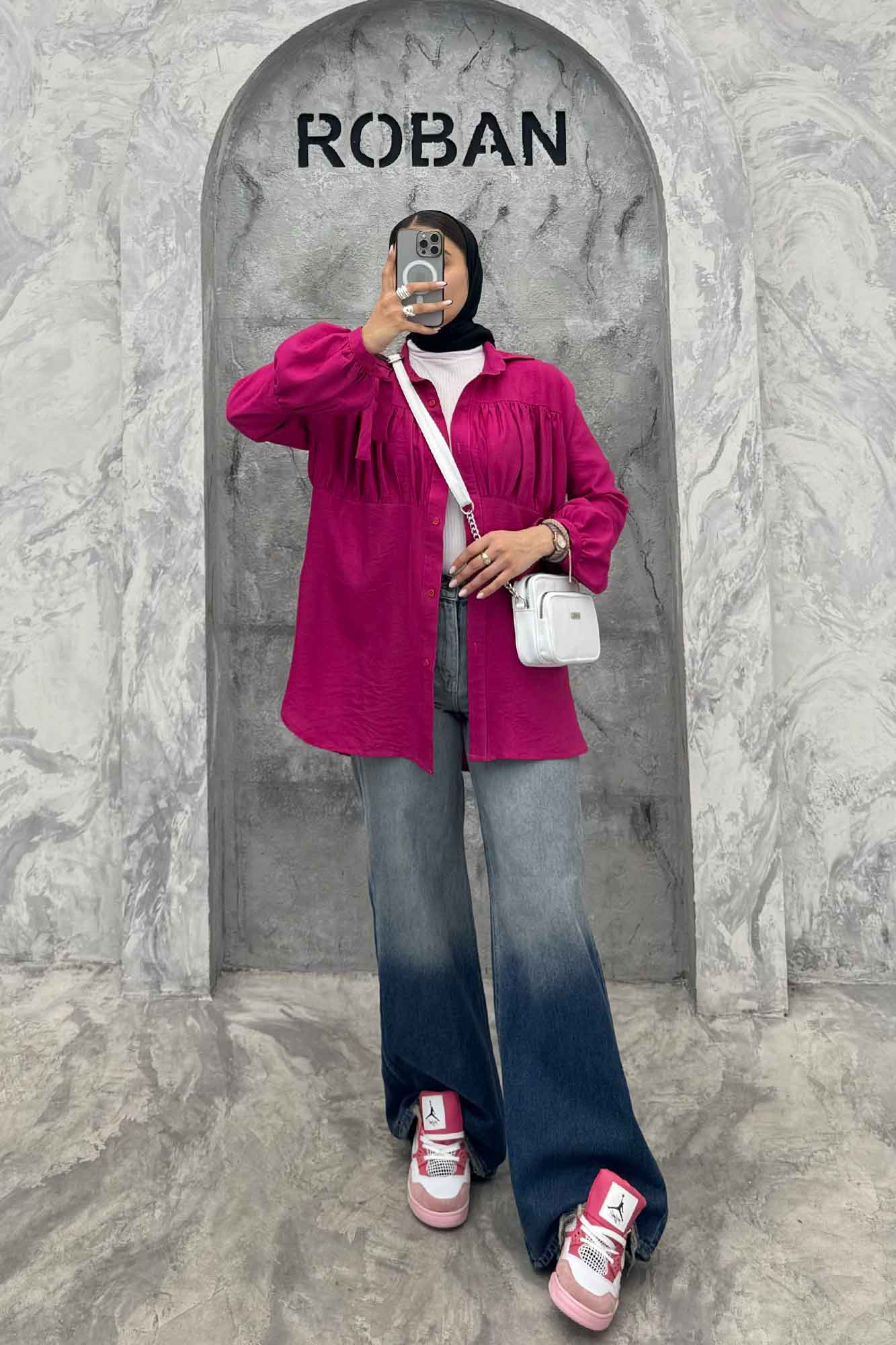 شومیز کرسپو سینه چین