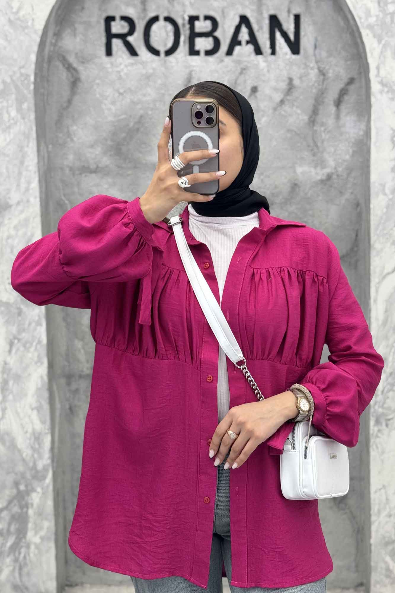 شومیز کرسپو سینه چین