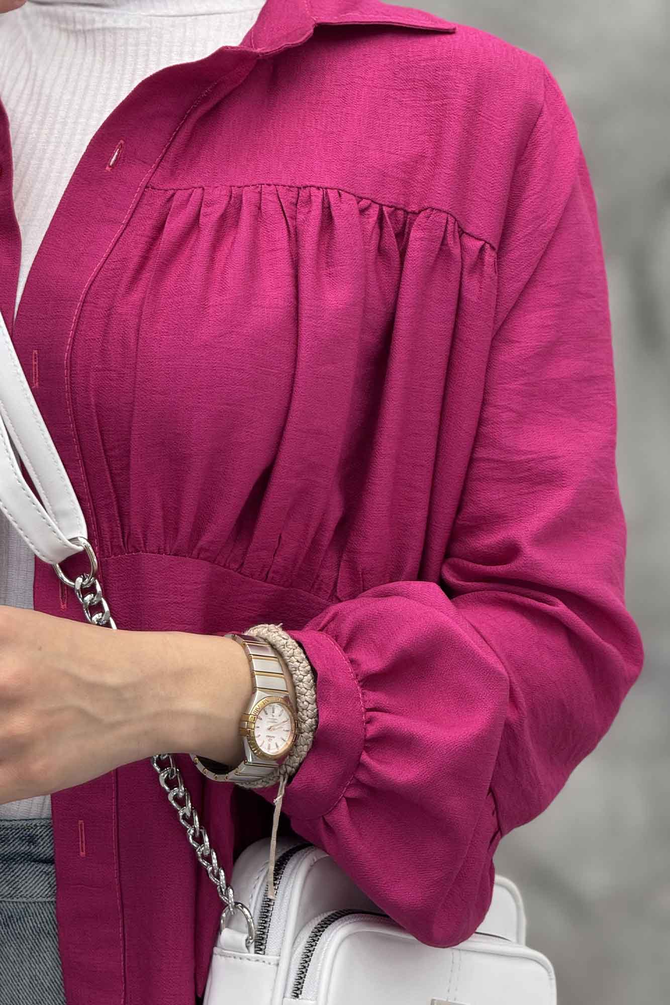 شومیز کرسپو سینه چین