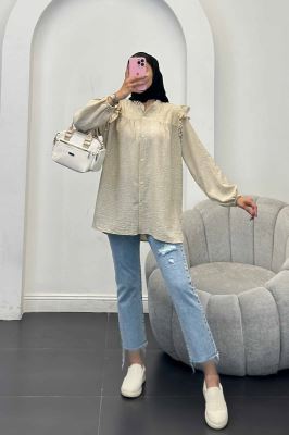 شومیز شانتون برفکی عروسکی