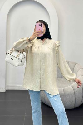 شومیز شانتون برفکی عروسکی