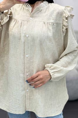 شومیز شانتون برفکی عروسکی