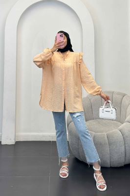 شومیز شانتون برفکی عروسکی