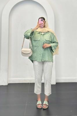 مانتو شانتون برفکی پشت هلال دایانا