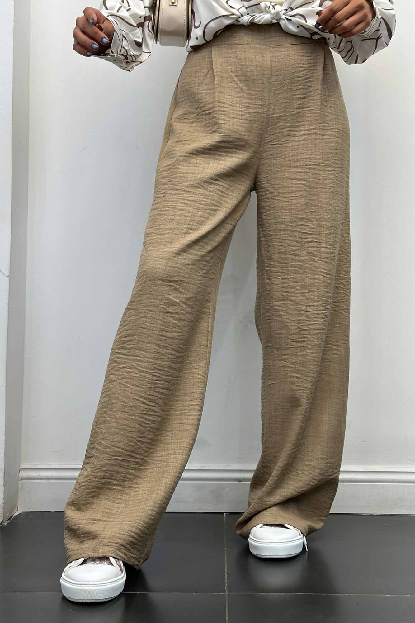 شلوار شانتون کمر کش XL