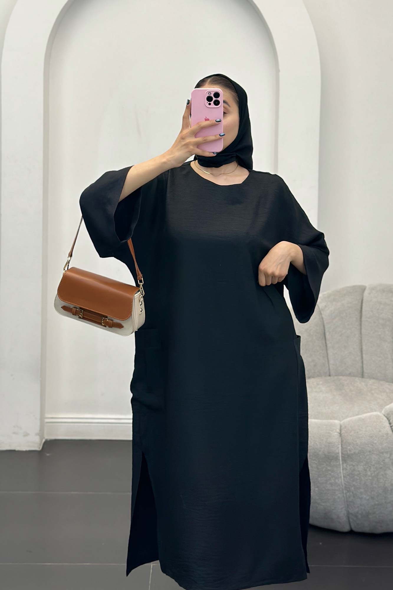 کفتان شانتون دو جیب بغل پایین چاکدار