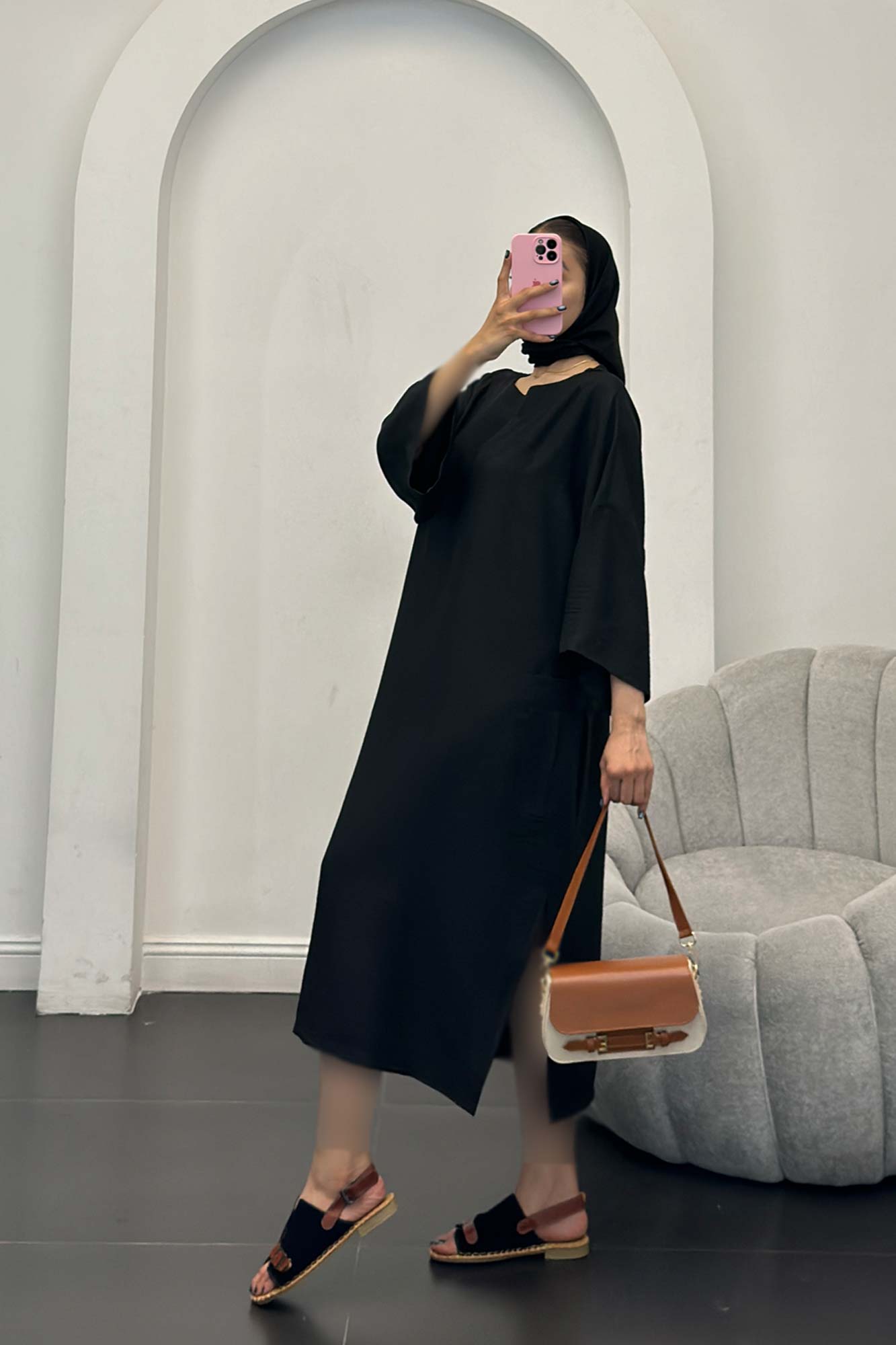 کفتان شانتون دو جیب بغل پایین چاکدار