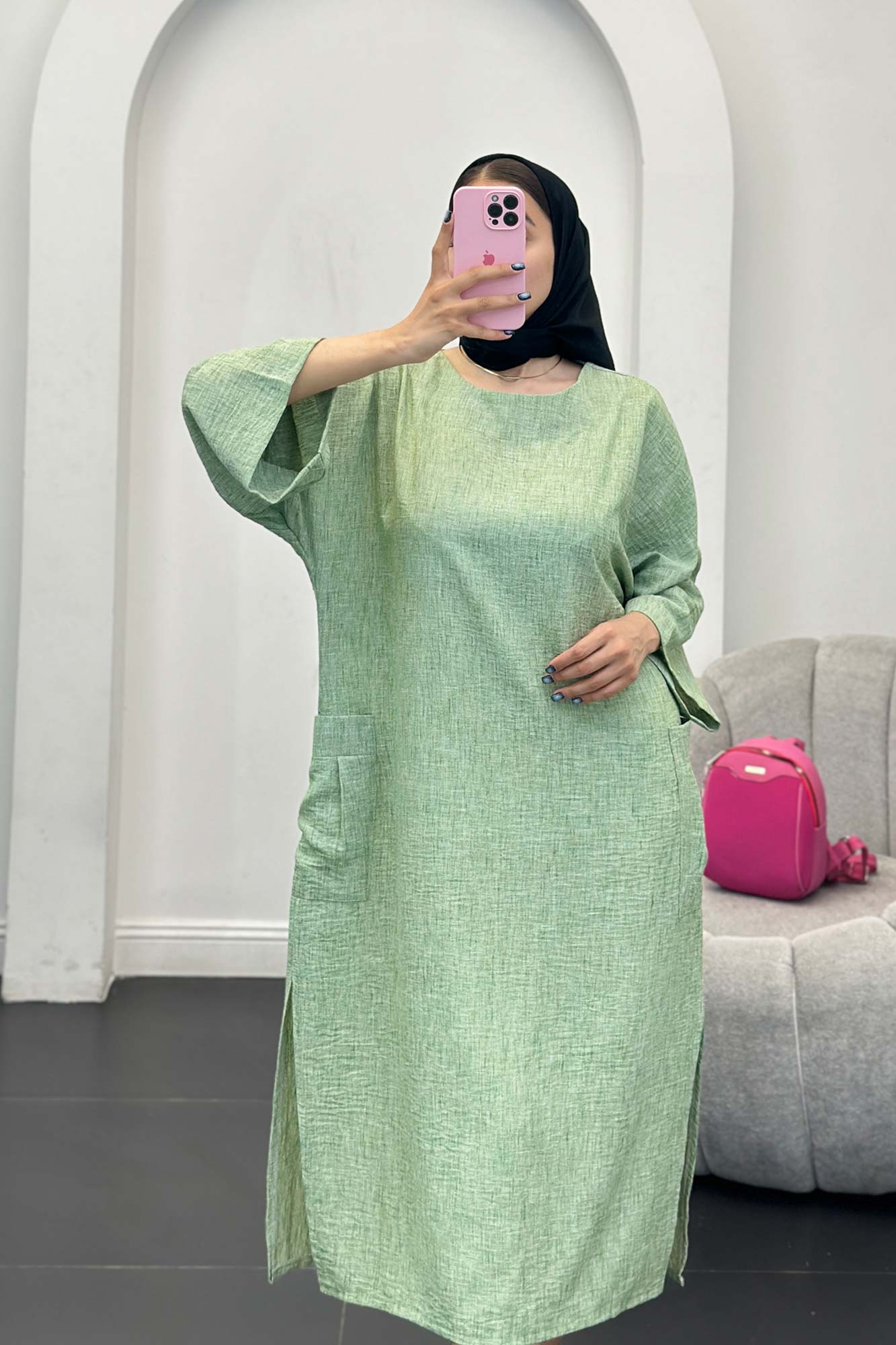 کفتان شانتون برفکی پایین چاکدار