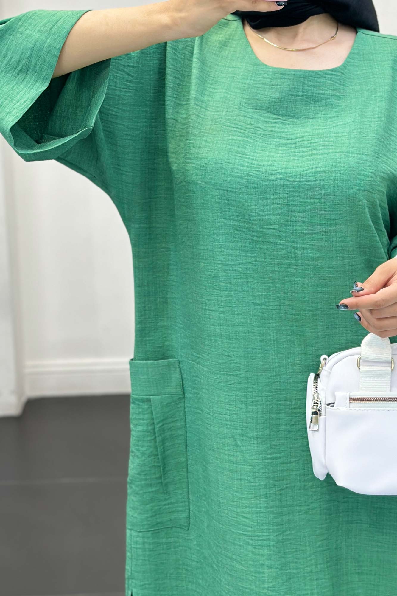 کفتان شانتون دو جیب بغل پایین چاکدار