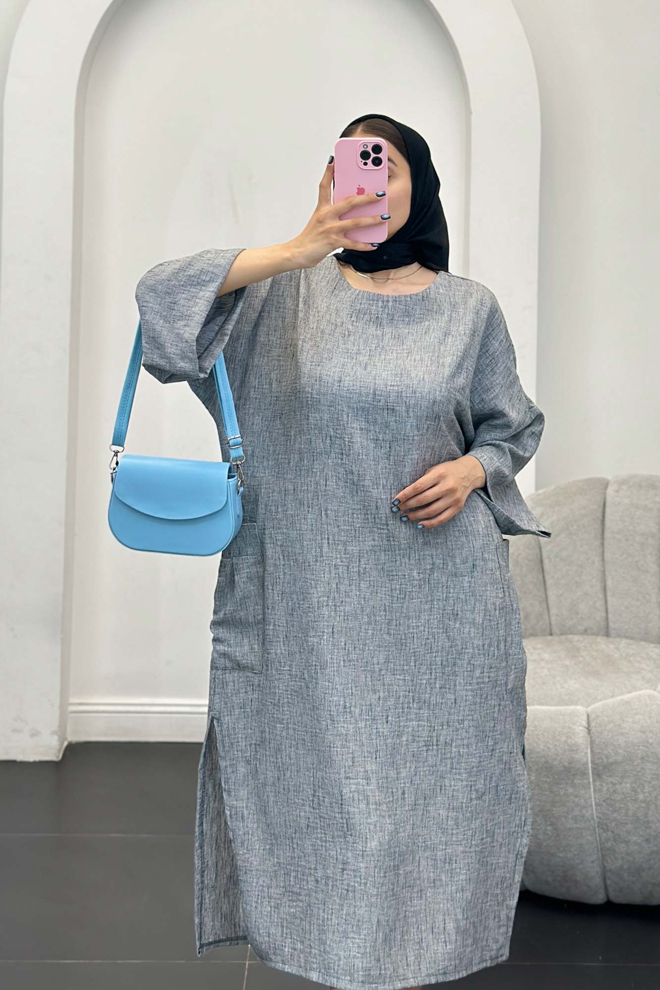 کفتان شانتون برفکی پایین چاکدار