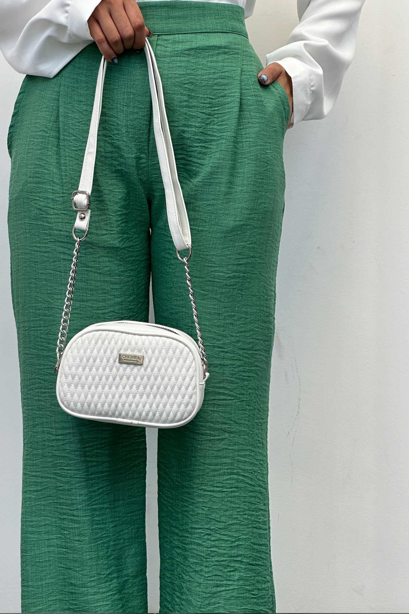 شلوار شانتون کمر کش