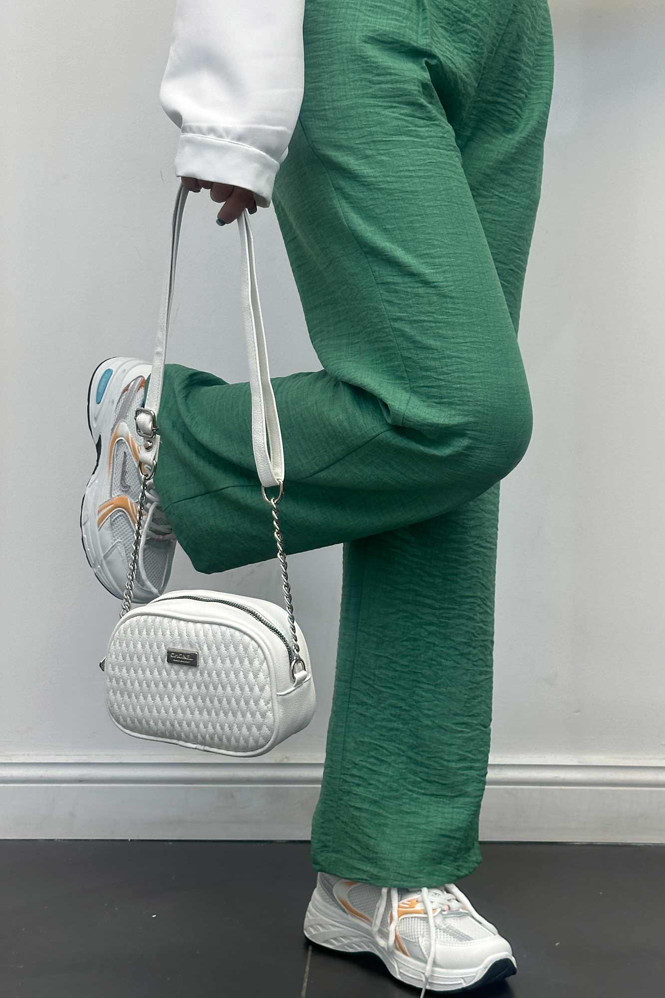 شلوار شانتون کمر کش