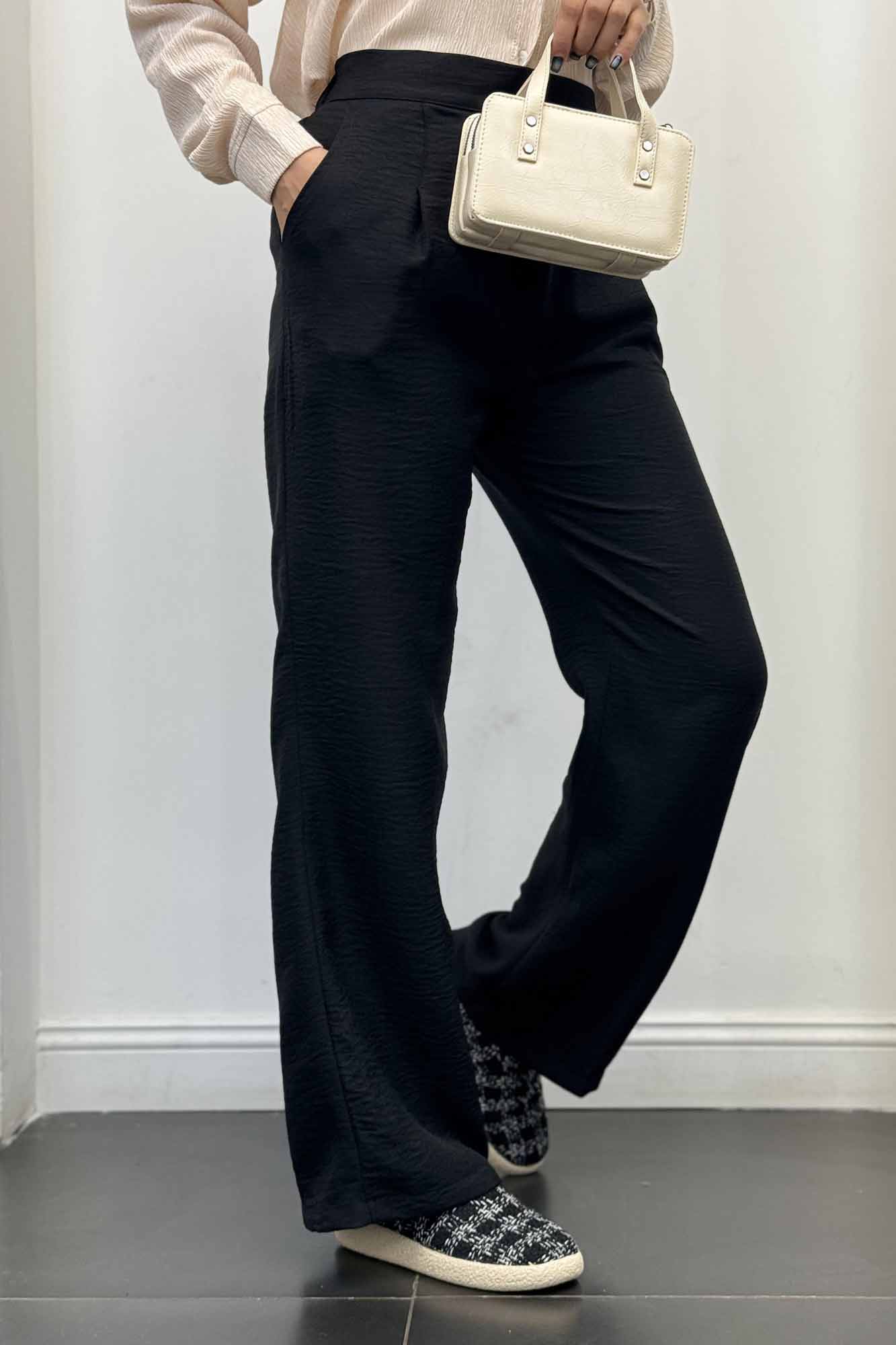 شلوار شانتون کمر کش