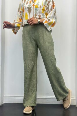 شلوار شانتون کمر کش