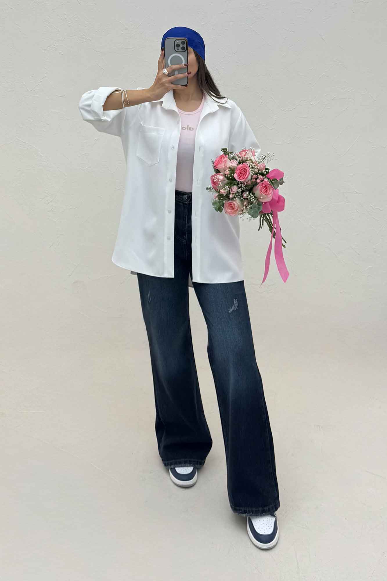 شومیز مازراتی تک جیب