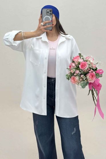 شومیز مازراتی تک جیب