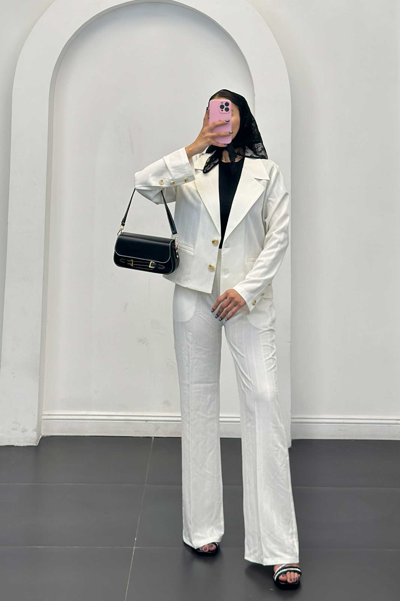 ست کت وشلوار جگوار جیب فیلتو راشا