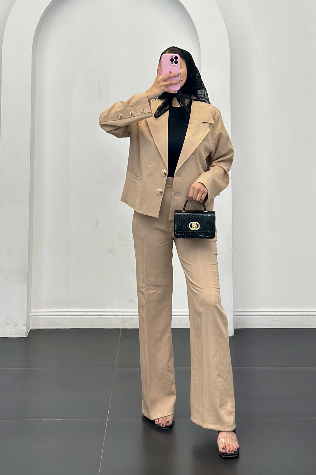 ست کت وشلوار جگوار جیب فیلتو راشا