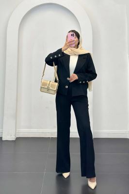 ست کت وشلوار جگوار جیب فیلتو راشا