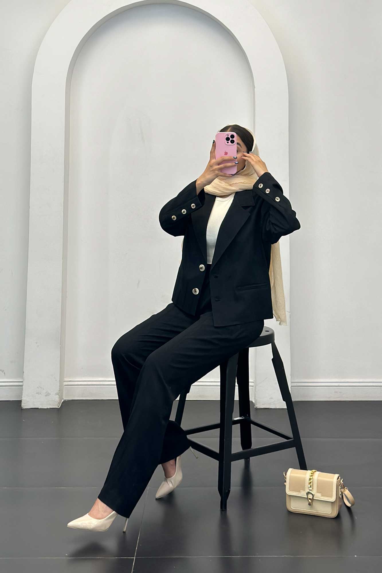 ست کت وشلوار جگوار جیب فیلتو راشا