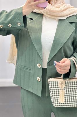 ست کت وشلوار جگوار جیب فیلتو راشا