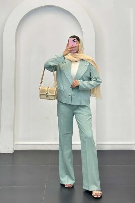 ست کت وشلوار جگوار جیب فیلتو راشا