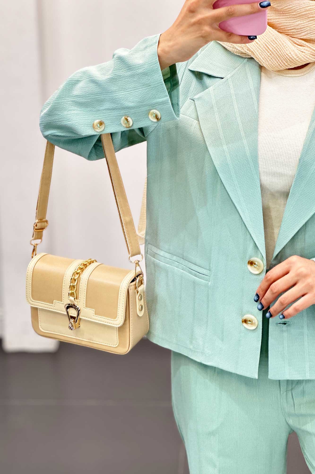 ست کت وشلوار جگوار جیب فیلتو راشا