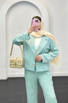 ست کت وشلوار جگوار جیب فیلتو راشا