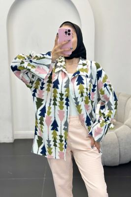 مانتو کراش جناقی آستین عروسکی