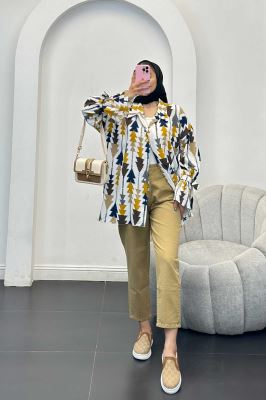 مانتو کراش جناقی آستین عروسکی