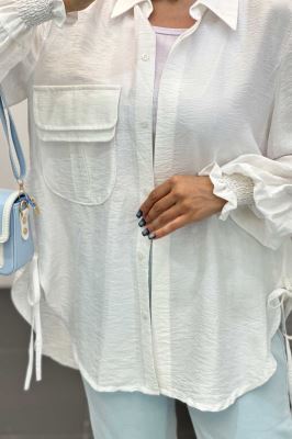 مانتو آستین شیپوری بابوس