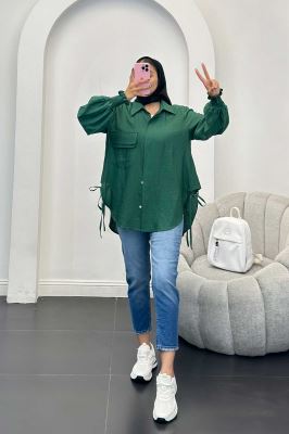 مانتو آستین شیپوری بابوس