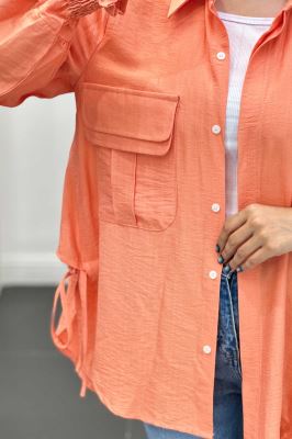 مانتو آستین شیپوری بابوس