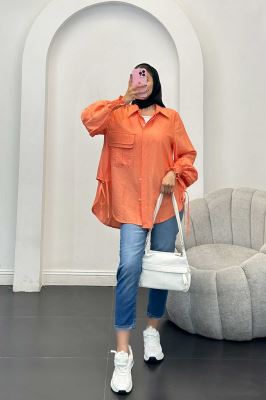 مانتو آستین شیپوری بابوس