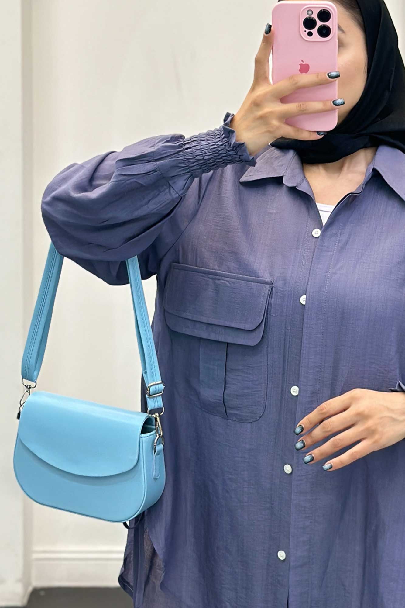 مانتو آستین شیپوری بابوس