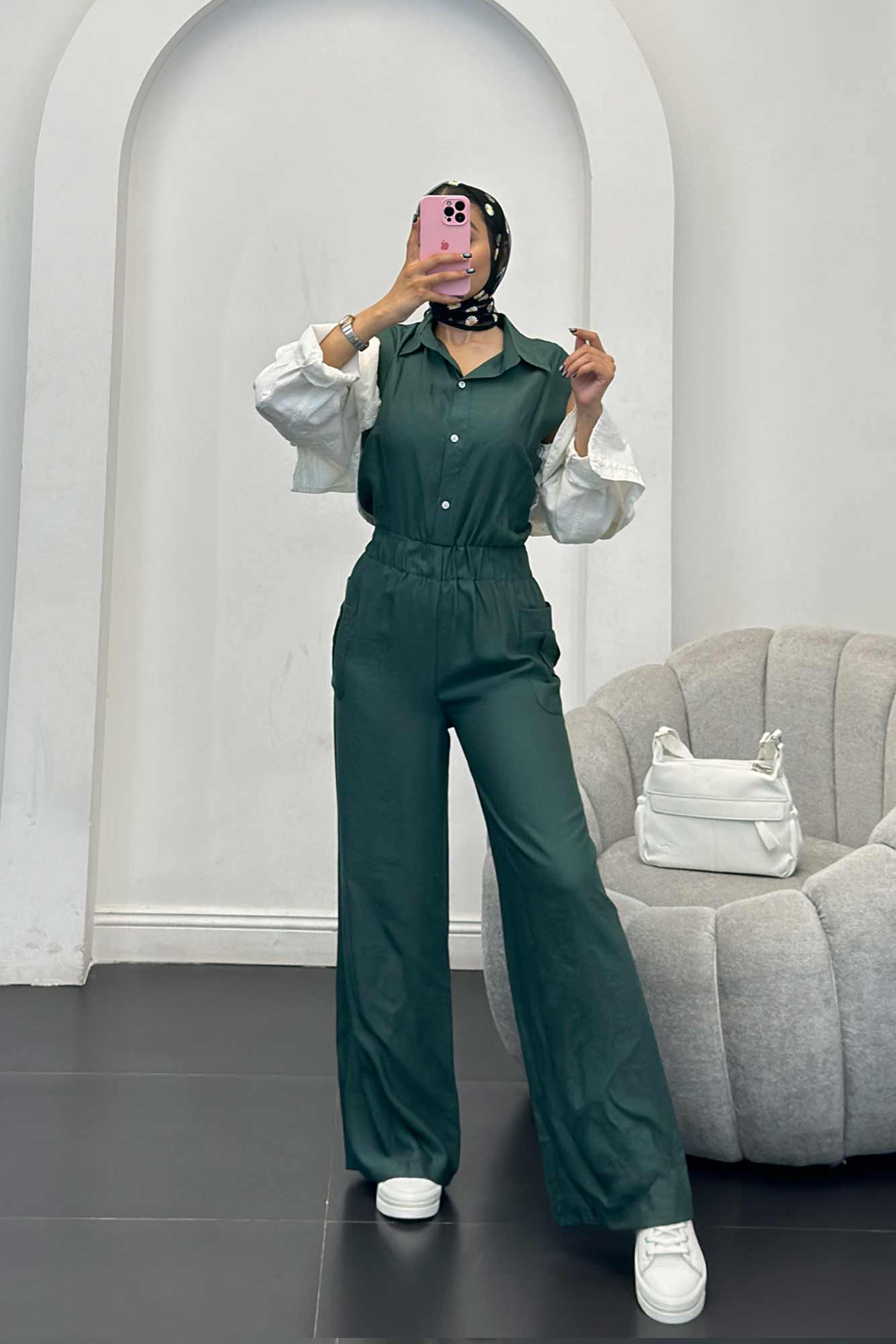 اورال کرسپو کمر کش دکمه ای