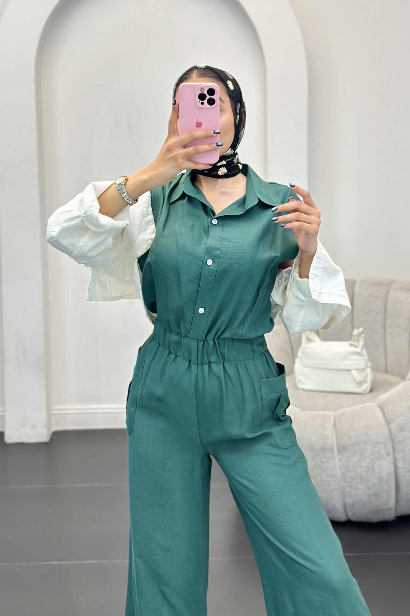 اورال کرسپو کمر کش دکمه ای