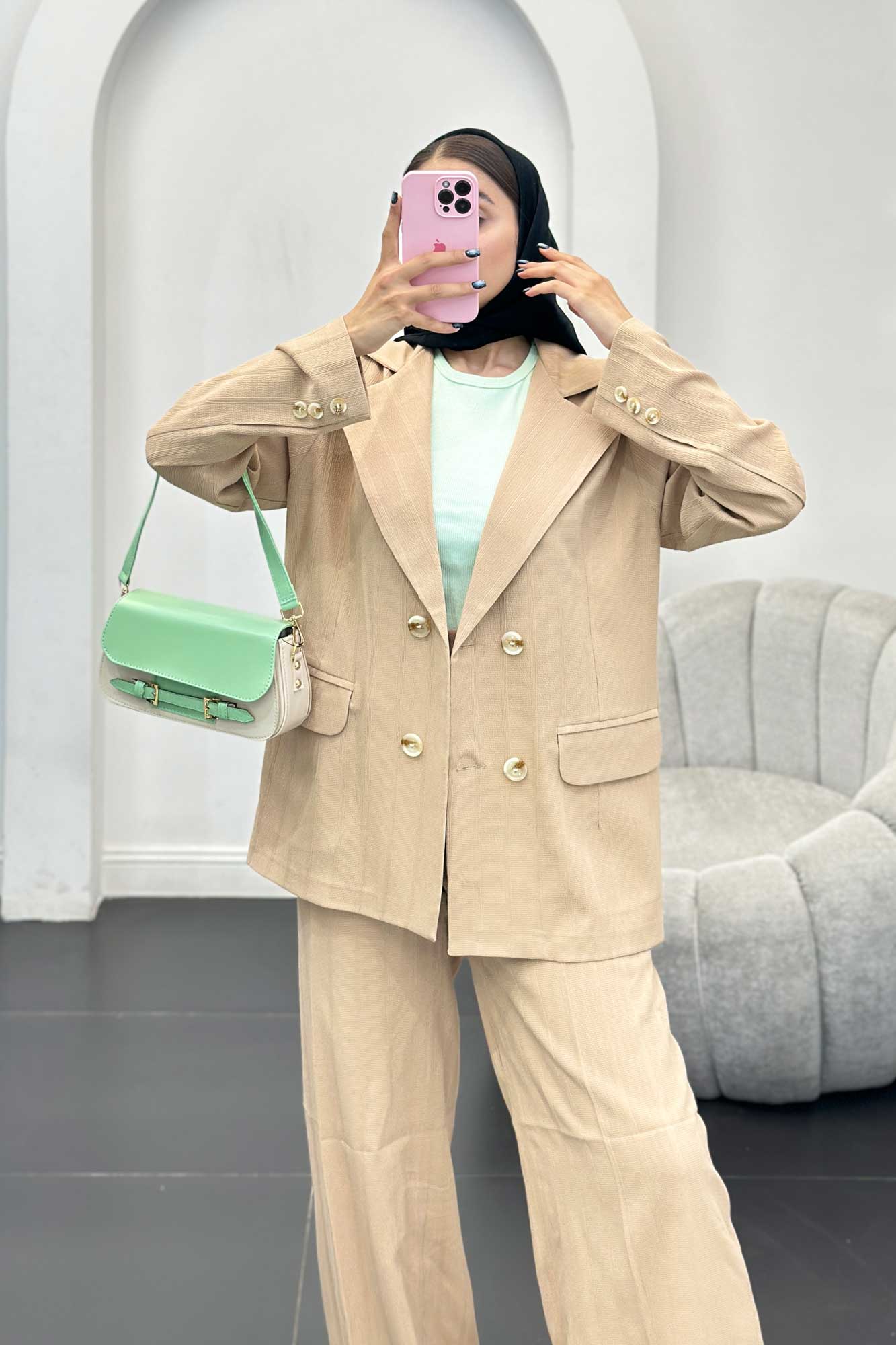 ست کت و شلوار جگوار چهار دکمه لیدان