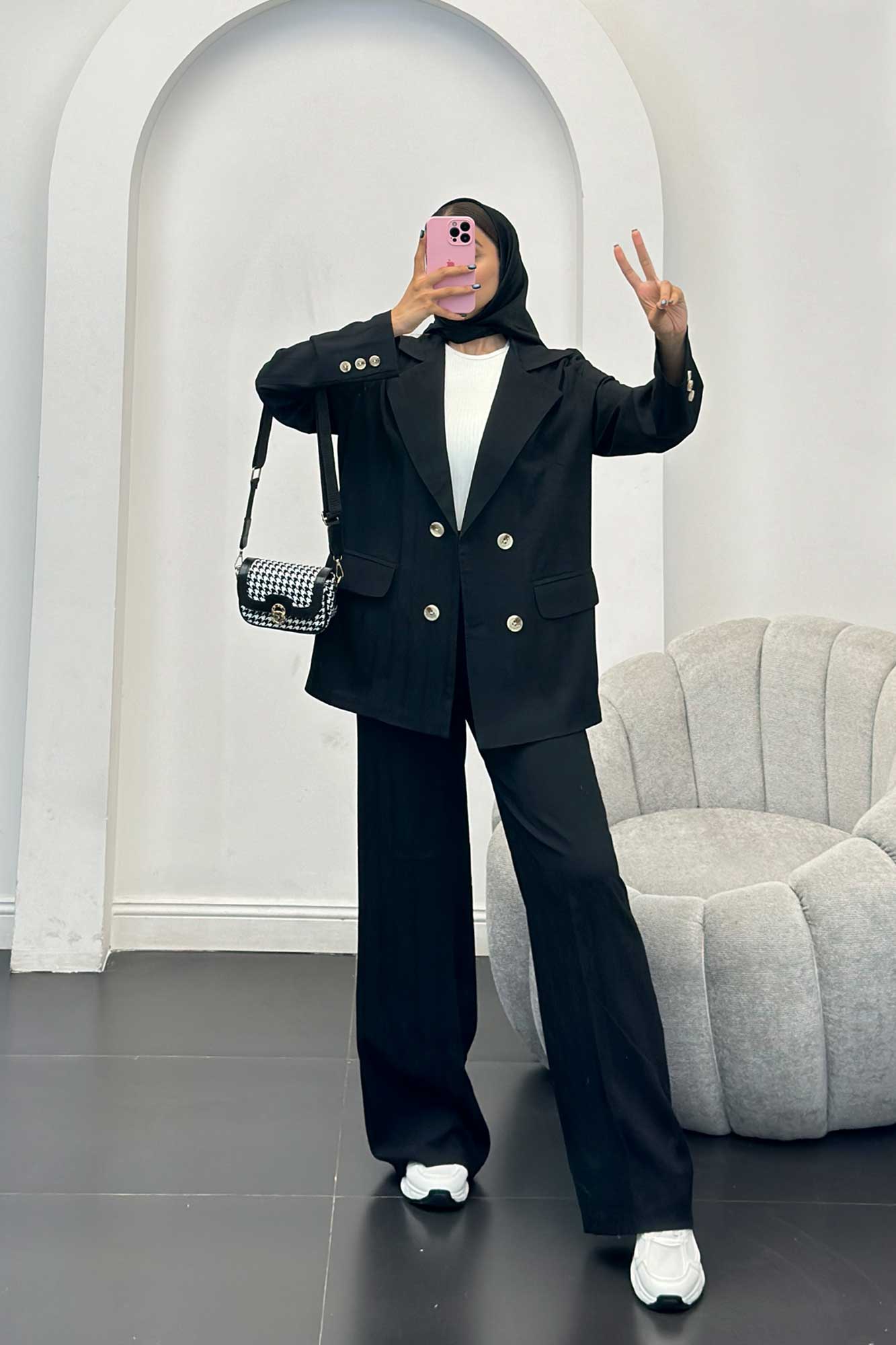 ست کت و شلوار جگوار چهار دکمه لیدان