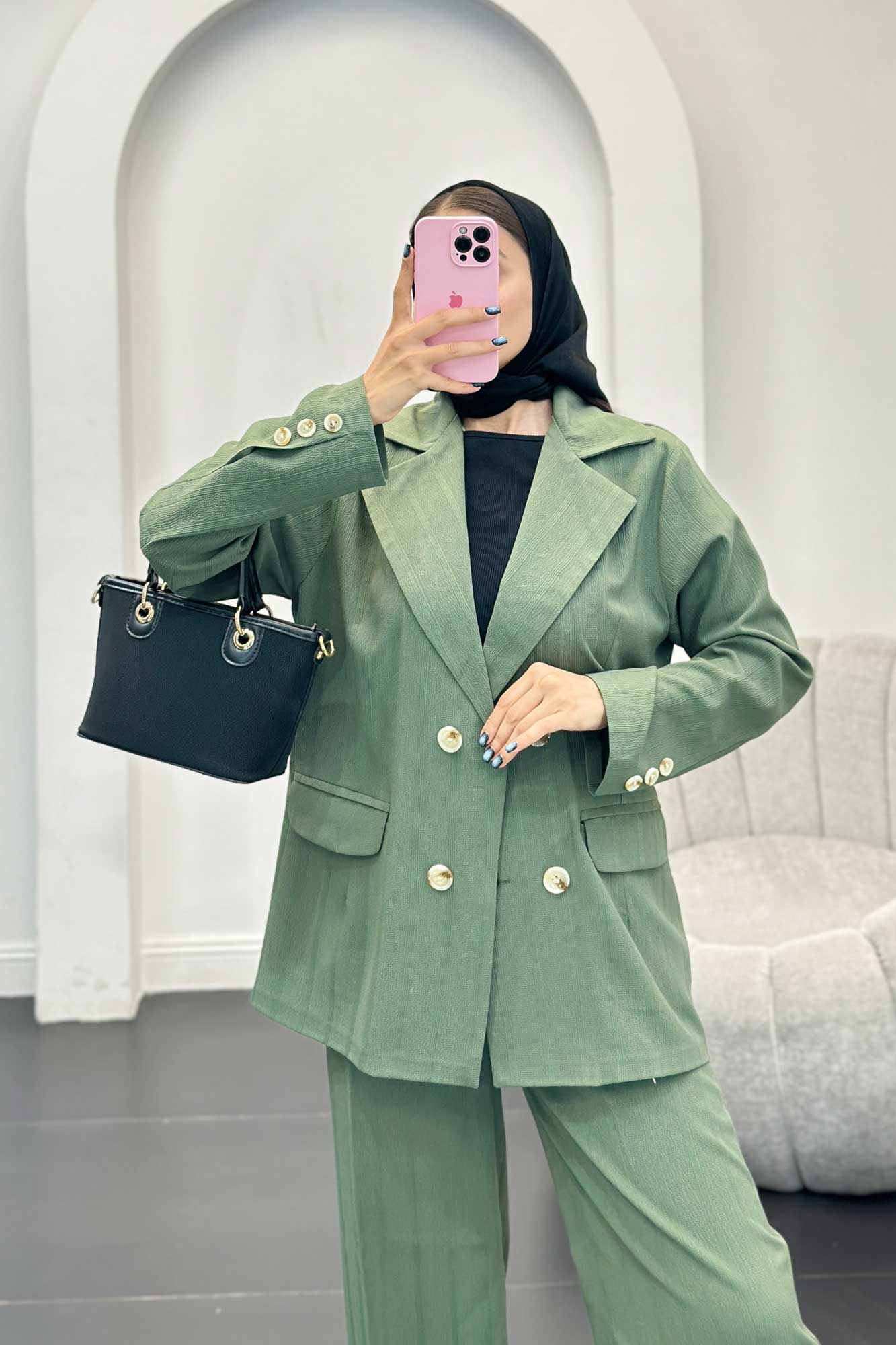 ست کت و شلوار جگوار چهار دکمه لیدان