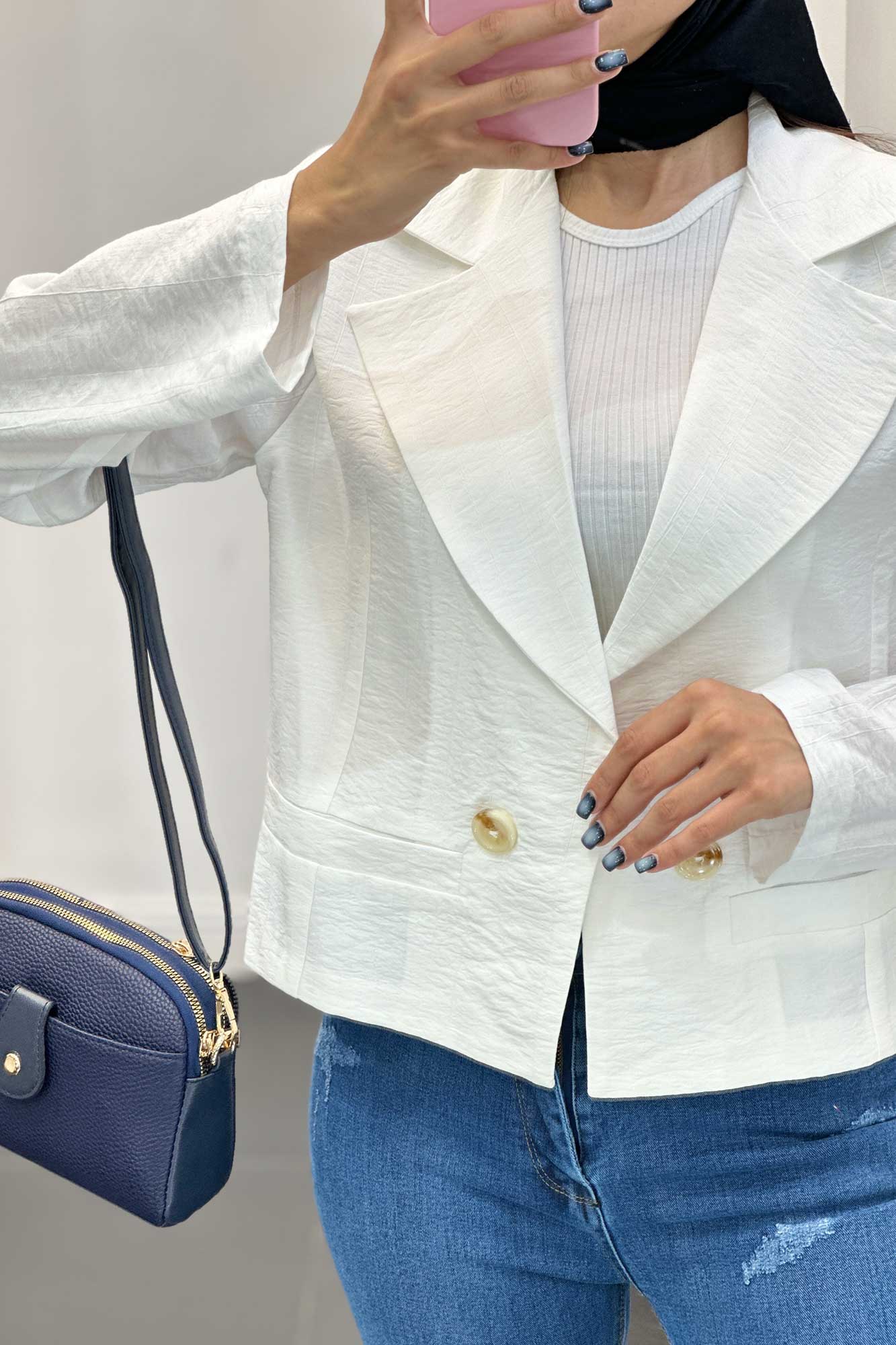 کت کراپ کریشه جیب فیلتو