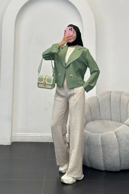 کت کراپ کریشه جیب فیلتو