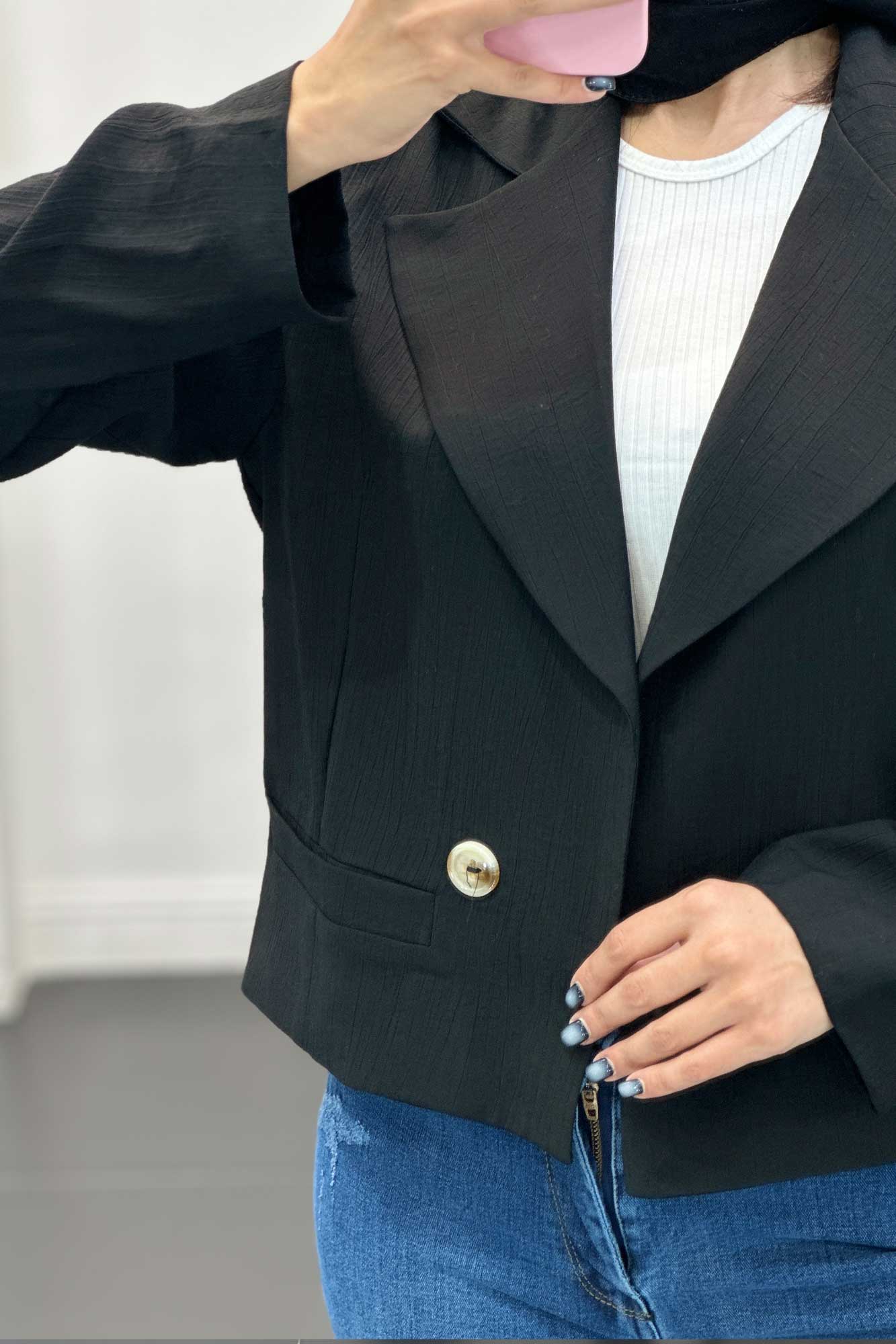 کت کراپ کریشه جیب فیلتو