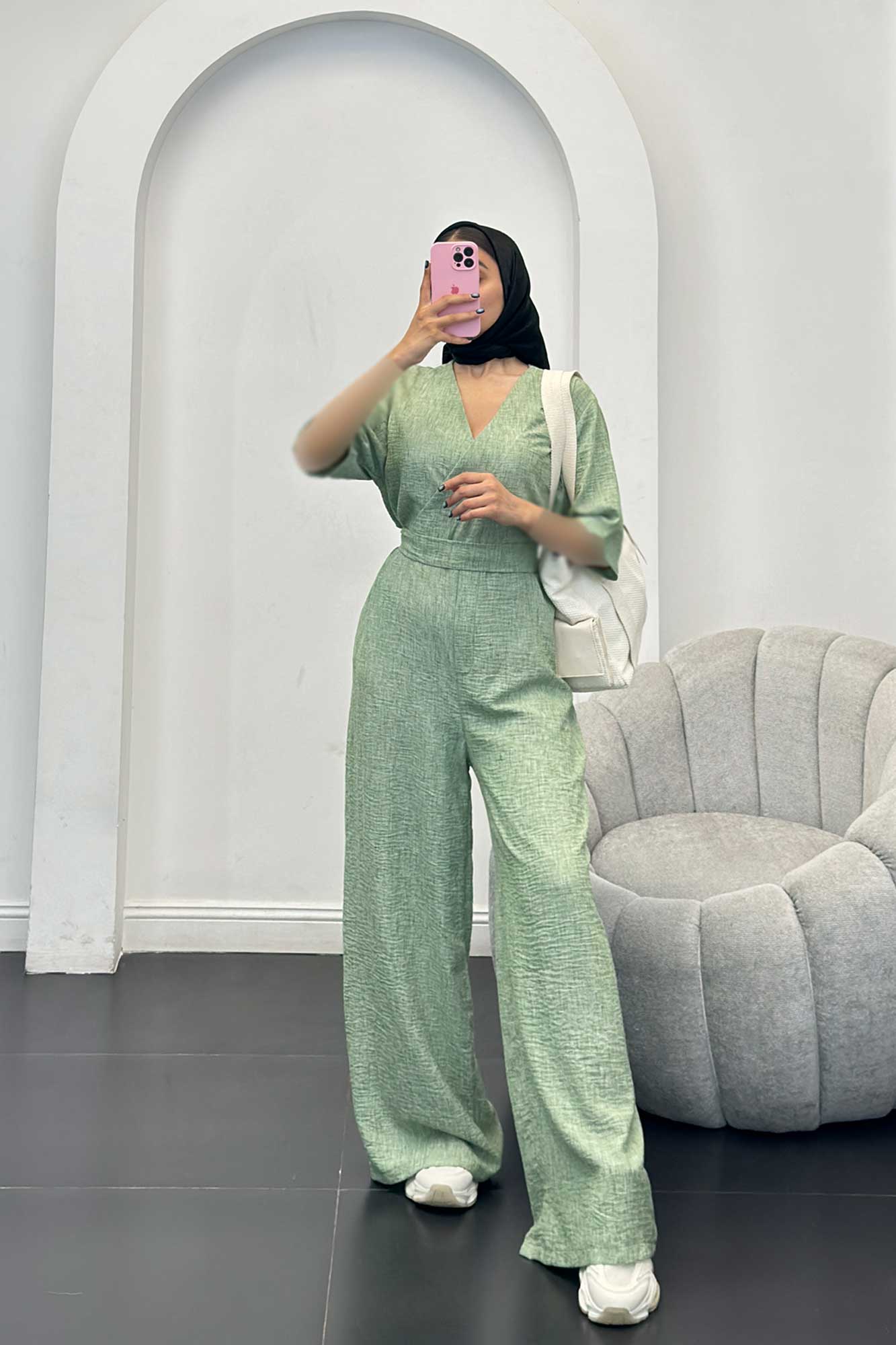 اورال شانتون برفکی یقه چپ و راست