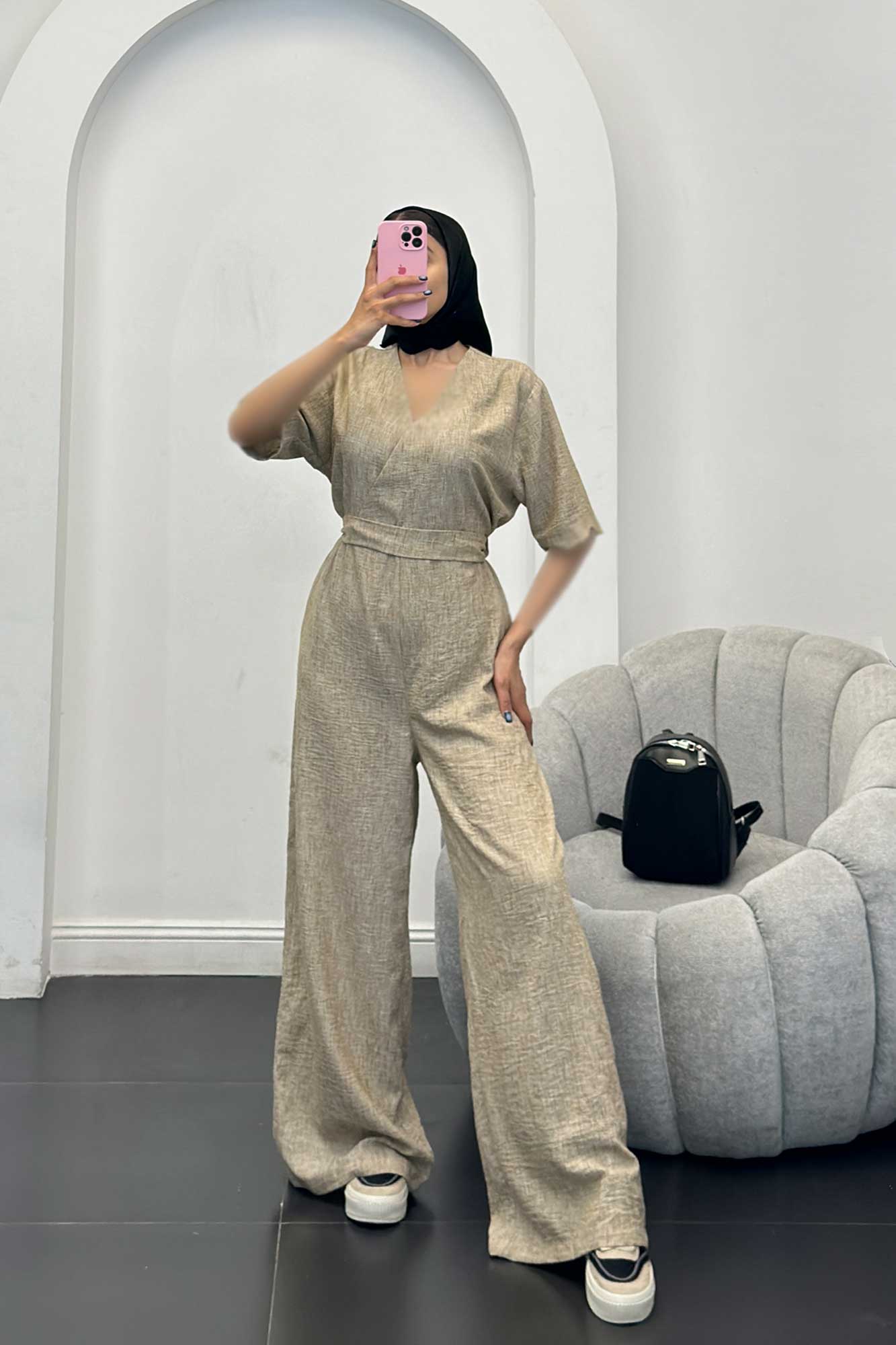 اورال شانتون برفکی یقه چپ و راست